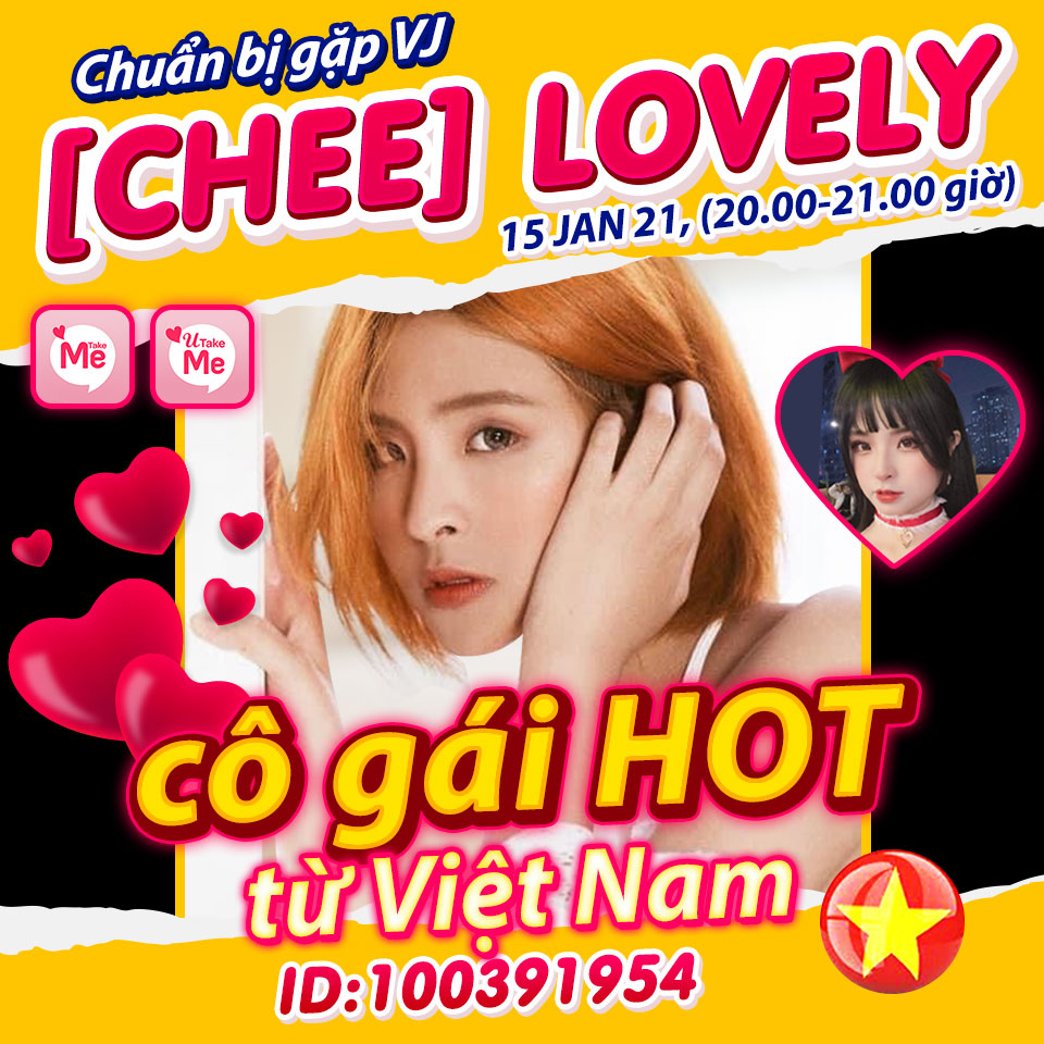 Chuẩn bị gặp VJ [CHEE] Lovely, cô gái HOT từ Việt Nam