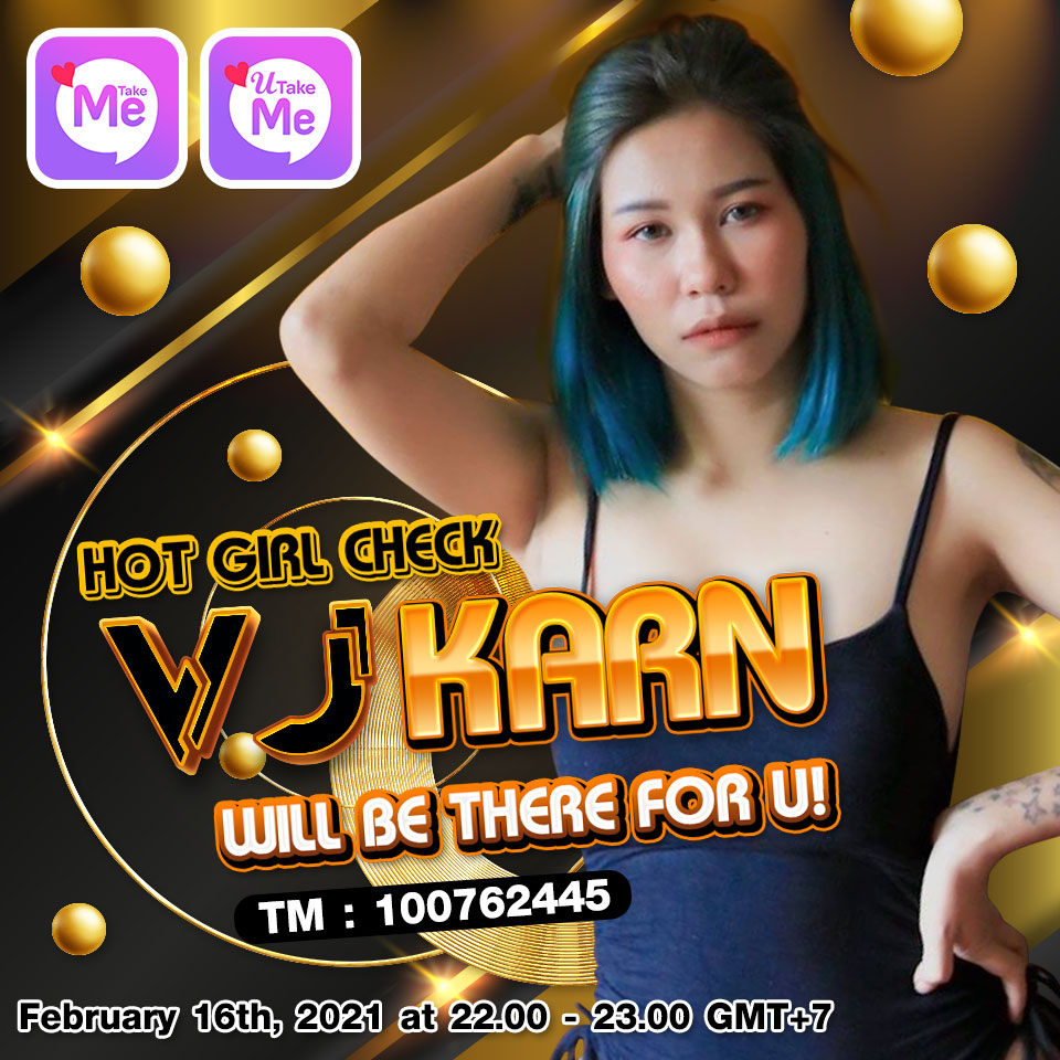 HOT GIRL CHECK VJ KARN WILL BE THERE FOR U!