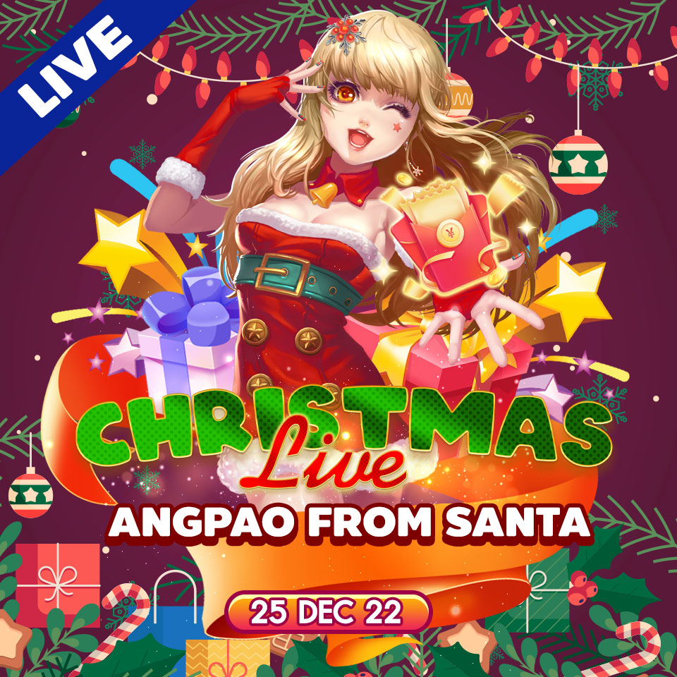 Christmas Live ANGPAO FROM SANTA